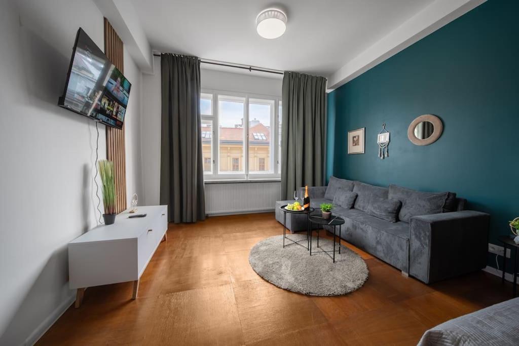 3b Bright Beautiful Newly Renovated 3br Lägenhet Prag